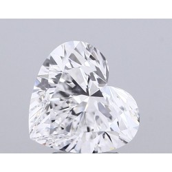 Diament laboratoryjny bezbarwny serce, 2.5ct, VVS1, E, IGI, LG708562116